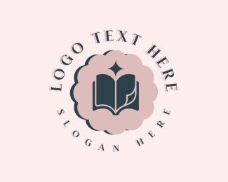 Library Book Tutor logo design