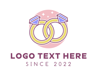 Engagement Ring Jeweler logo design