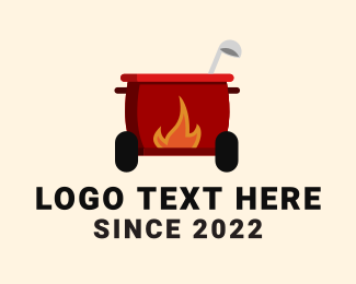 Hot Cauldron Meal logo design