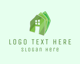 Money House Rent logo design