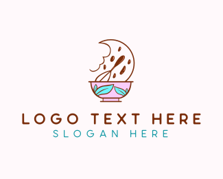 Mixing Cookie Bowl logo design