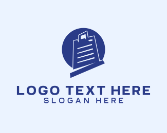 Online Shopping List  logo design