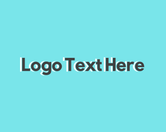 Generic Grey Text logo design