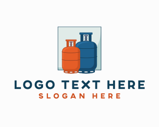 Propane Gas Tank logo design