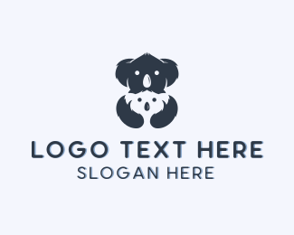 Koala Bear Zoo logo design