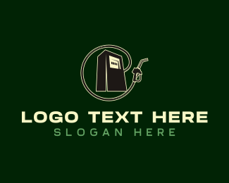 Diesel Gasoline Fuel logo design