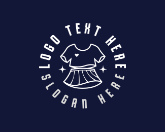 Fashion Clothing Skirt logo design