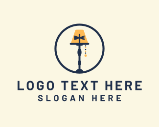 Lamp Siren Furniture logo design