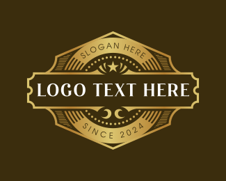 Luxury Winery Business logo design