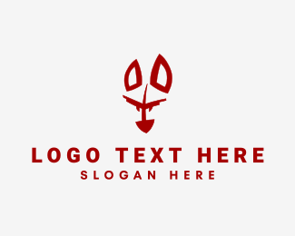 Red Guard Dog logo design