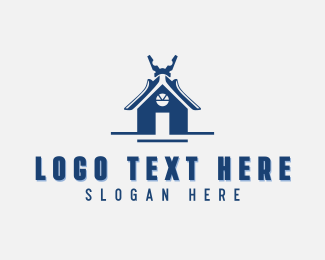 Pliers Home Improvement logo design