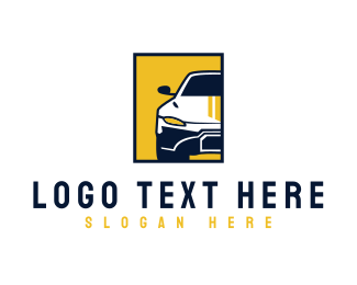 Racing Car Vehicle logo design