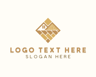 Home Improvement Tiling  logo design