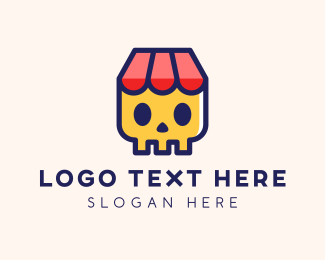 Skull Skate Band logo design