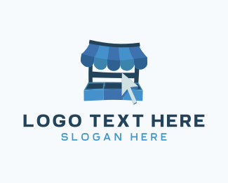 Ecommerce Shop Market logo design