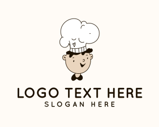 Boy Culinary Chef logo design