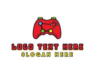 Analytical Gaming Controller logo design