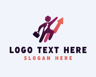 Job Career Promotion logo design