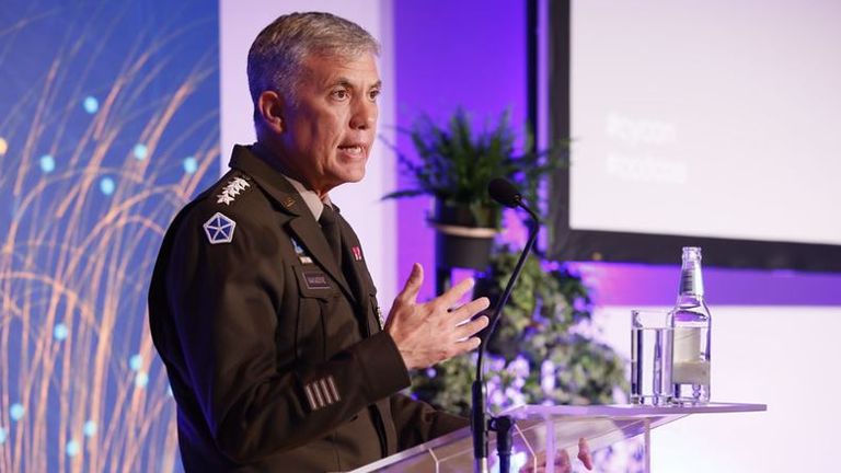 Head of US Cyber Command, General Paul Nakasone. Pic: NATO CCDCOE