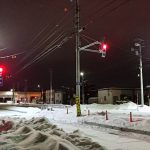 白樺通・野幌駅南通交差点