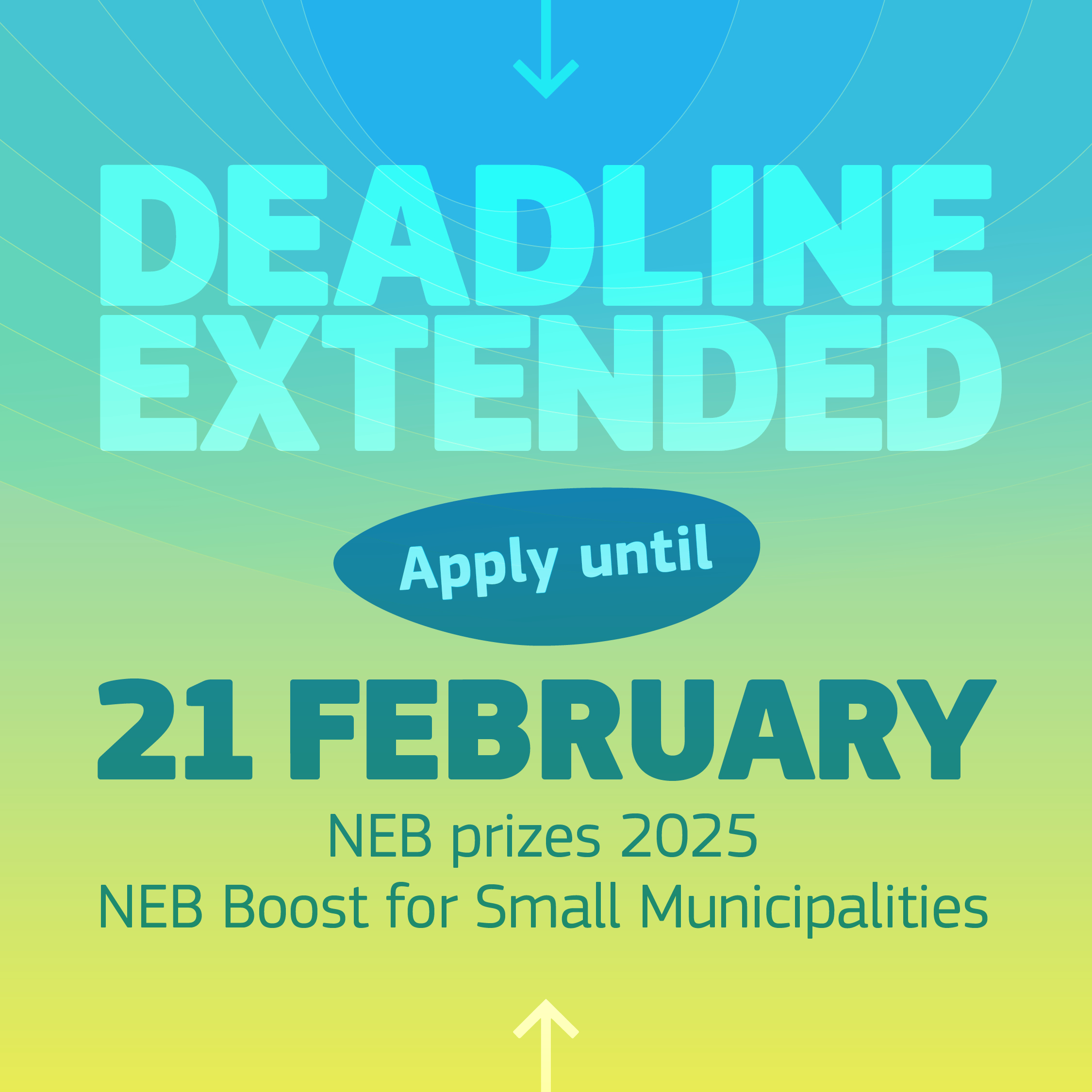 Deadline extension: Apply for the NEB Prizes 2025 and the NEB Boost...