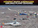 Azerbaijan Airlines plane crashes in Kazakhstan, 42 feared dead:Image