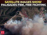 LA wildfire: Satellite images show Palisades Fire, fire fighting:Image