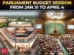 Budget Session to begin from January 31 to April 4:Image