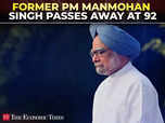 Former PM Manmohan Singh passes away at 92:Image