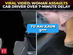 Viral video: Woman spits, abuses cab driver over delay:Image