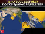 SpaDeX Mission: ISRO successfully docks satellites:Image