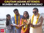 'Very excited': Gautam Adani attends Kumbh mela in Prayagraj:Image