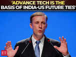 US NSA Jake Sullivan describes US and India as 'natural partners':Image