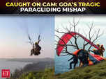 Goa: Video captures tragic paragliding mishap:Image