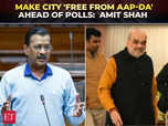 Kejriwal is not only 'Aapda' for Delhi but also for AAP: Shah:Image