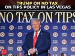 Trump touts 'no tips and taxes' in Las Vegas:Image