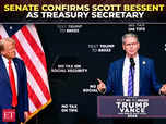 Scott Bessent confirmed as US treasury secretary:Image