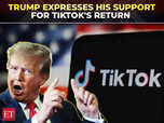 TikTok resumes service in US, Trump expresses his support:Image