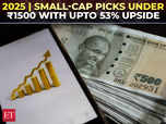 6 smallcap stocks under Rs 1500 that can rally up to 53%:Image