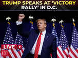 LIVE | Donald Trump holds victory rally in Washington:Image