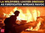 Looter dressed as firefighter robs fire victims in LA:Image