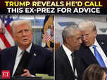 Trump reveals which ex-Prez he'd seek advice from:Image