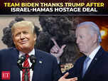 Gaza ceasefire: Biden admin praises Trump team:Image