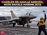 France's Charles De Gaulle, home to Rafale marine jets:Image