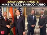 Jaishankar holds bilateral talks with Rubio, Mike Waltz:Image