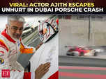 Watch: Actor Ajith's shocking Porsche crash at Dubai Autodrome:Image