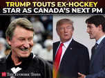 Trump touts Wayne Gretzky as next Canadian PM:Image