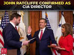 John Ratcliffe sworn in as CIA director by VP JD Vance:Image