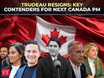 Trudeau resigns: Top contenders vie for Liberal leadership:Image