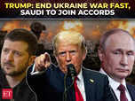 Trump: Will end Russia-Ukraine war quickly, Saudi to join Accords:Image